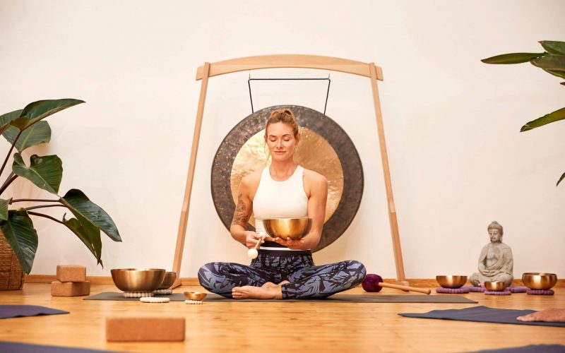 Meditation & Yoga mit Klangschalen & Gongs