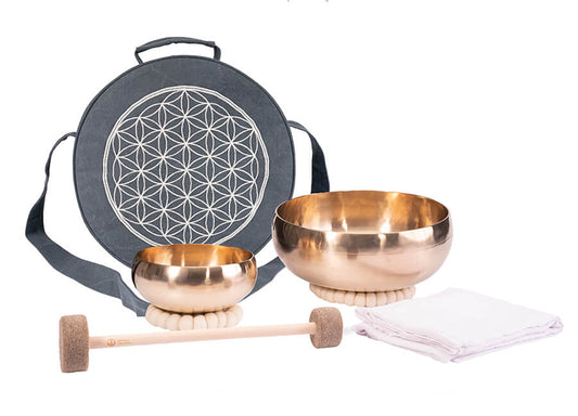 Peter Hess® Sangha Klangschalen – Basic Trust Set Professional