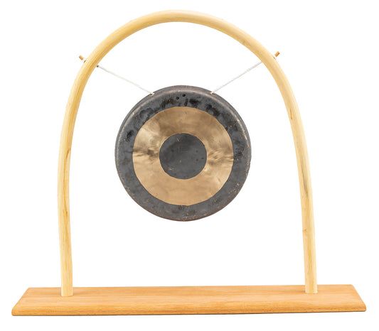 Gong stand “Rattan”, small for gongs up to ø 25 cm