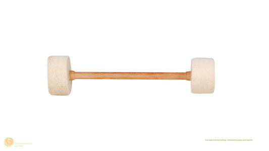 Soft double felt mallet