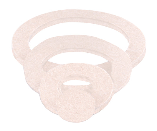 Wollfilz Untersetzringe Set 4-teilig