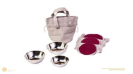 Beutel und Taschen Set für Assam und Zen Klangschalen
