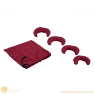 Klangschalen-Hörnchen Set 4-teilig, Baumwolle