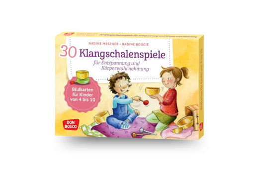 Picture card set: 30 Singing Bowl games