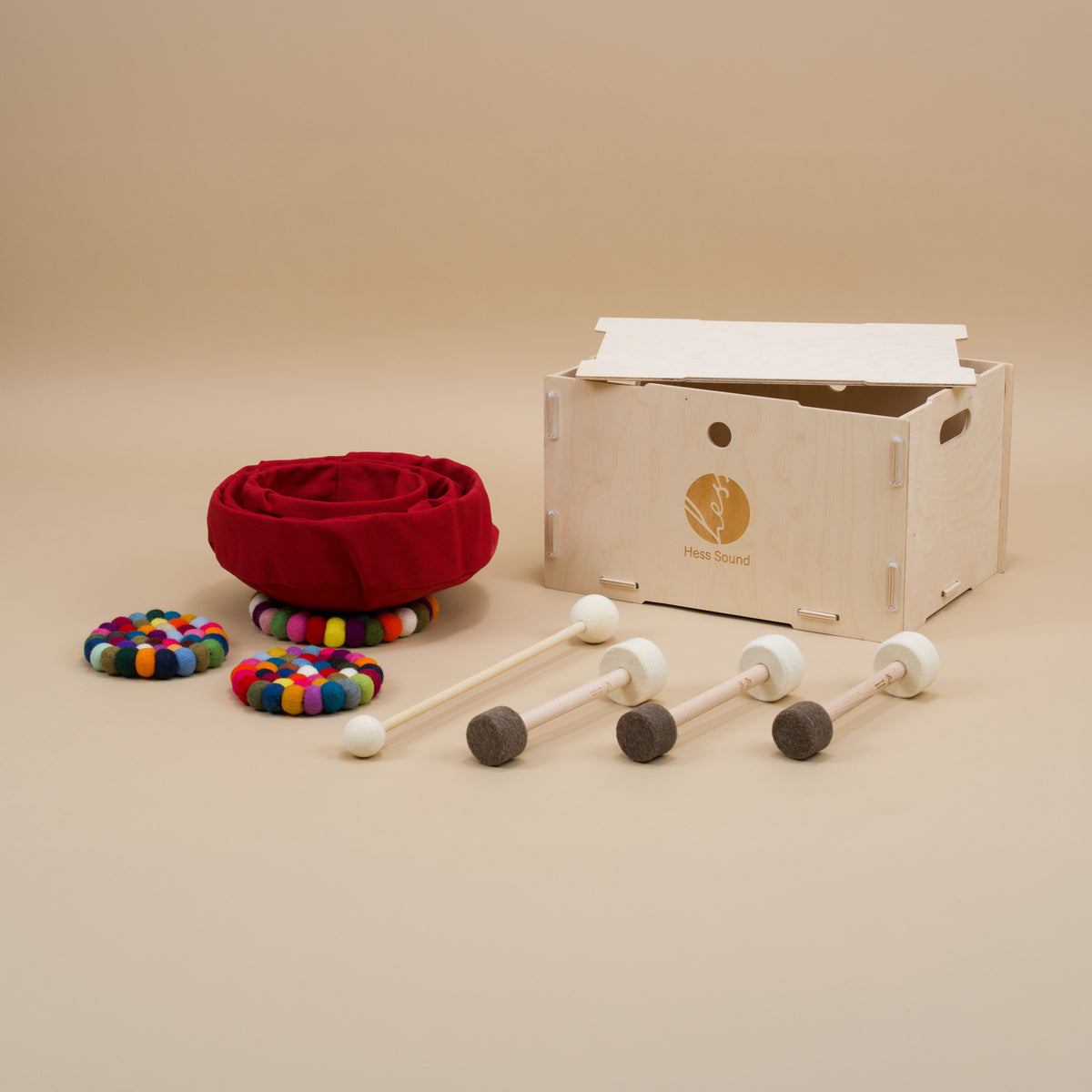 Peter Hess® Therapy Singing Bowl Set for Kids