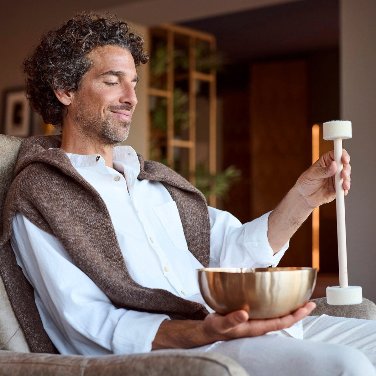 Peter Hess® Therapie Klangschale – Einsteiger Set (Deutsch)
