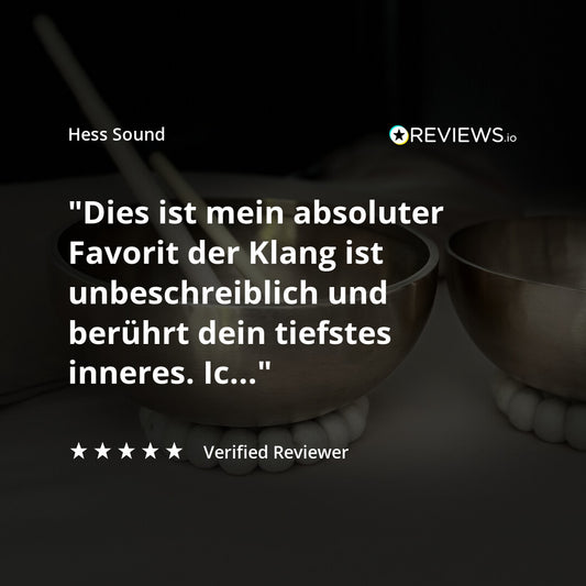 Peter Hess® Therapie Klangschale – Herzöffnung Set