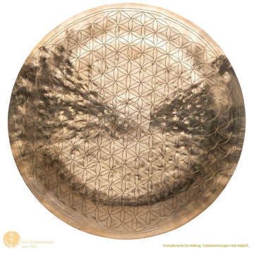 Gong „Blume des Lebens“, Ø 50-53 cm