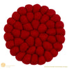 Felt coaster - diameter 14 cm