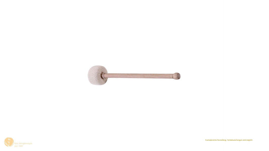 Plush mallet with rubber core