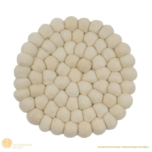 Felt coaster - diameter 17 cm